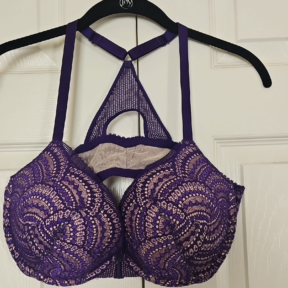 Victoria's Secret Purple Lace Very Sexy Push-up Bra